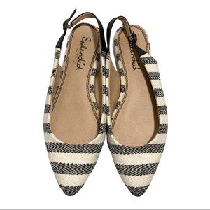 Splendid Sarum Striped Slingback Flats 8